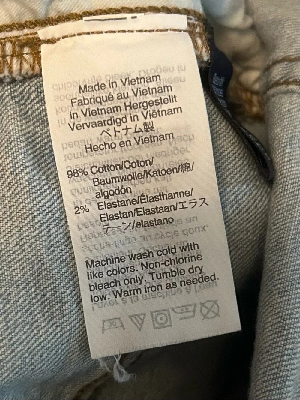 Madewell 9” High-Rise Skinny Crop Distressed Jeans in a light wash denim SZ‎ 31